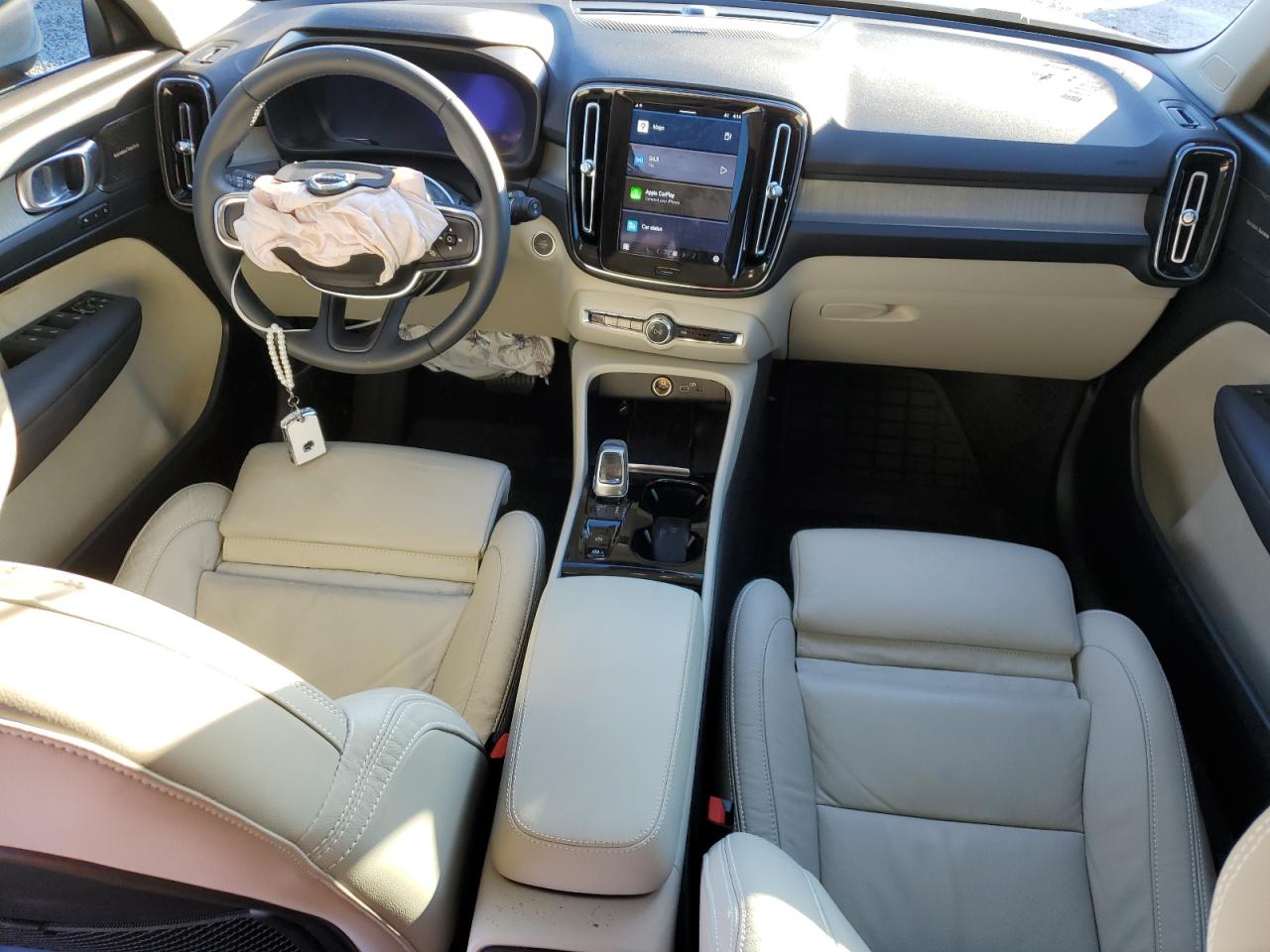 2023 Volvo XC40 VIN YV4L12UE1P2051871 Copart auction photo, front end / mechanical damage thumbnail 8