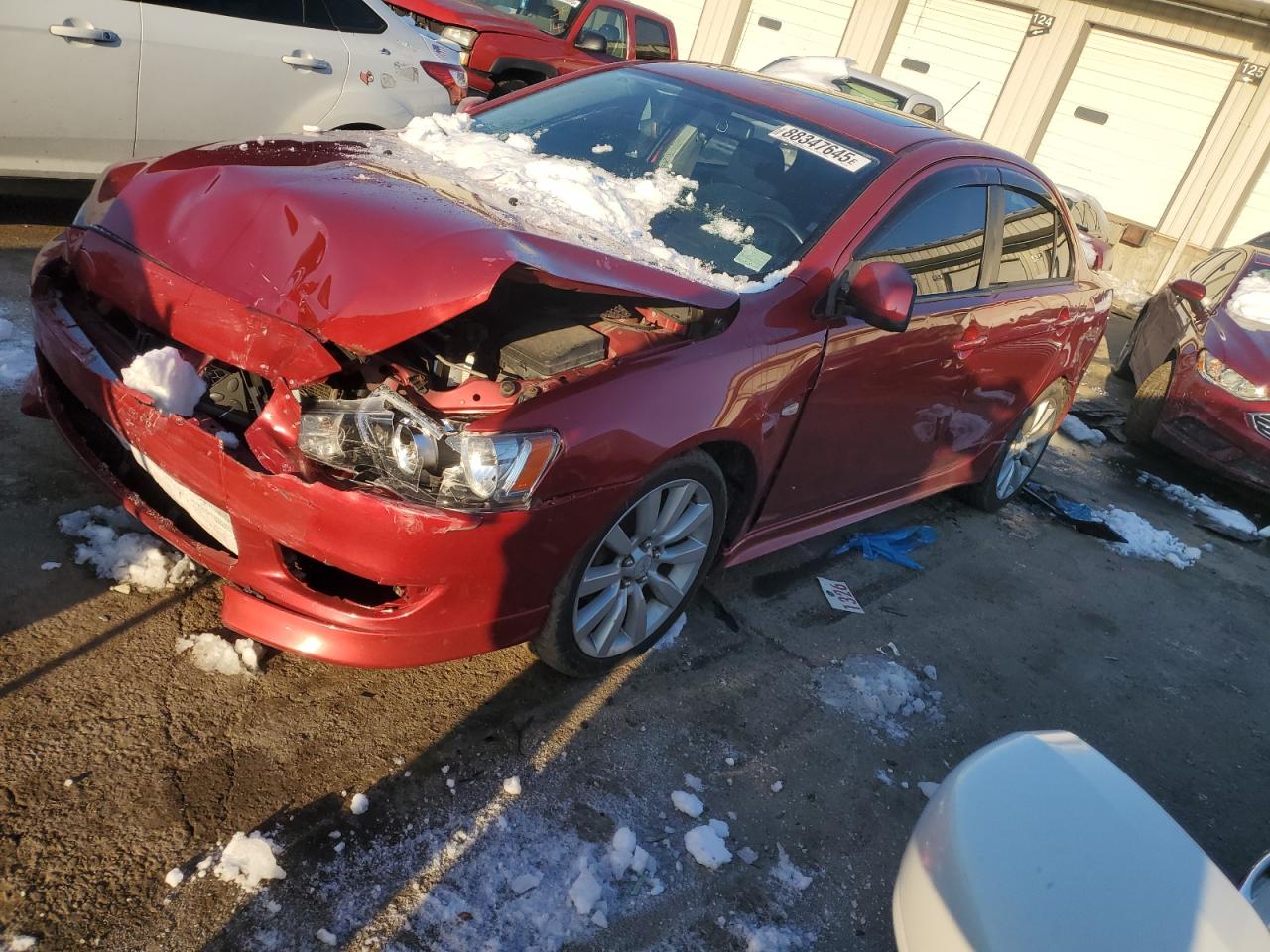 2008 Mitsubishi Lancer VIN JA3AU86U18U022349