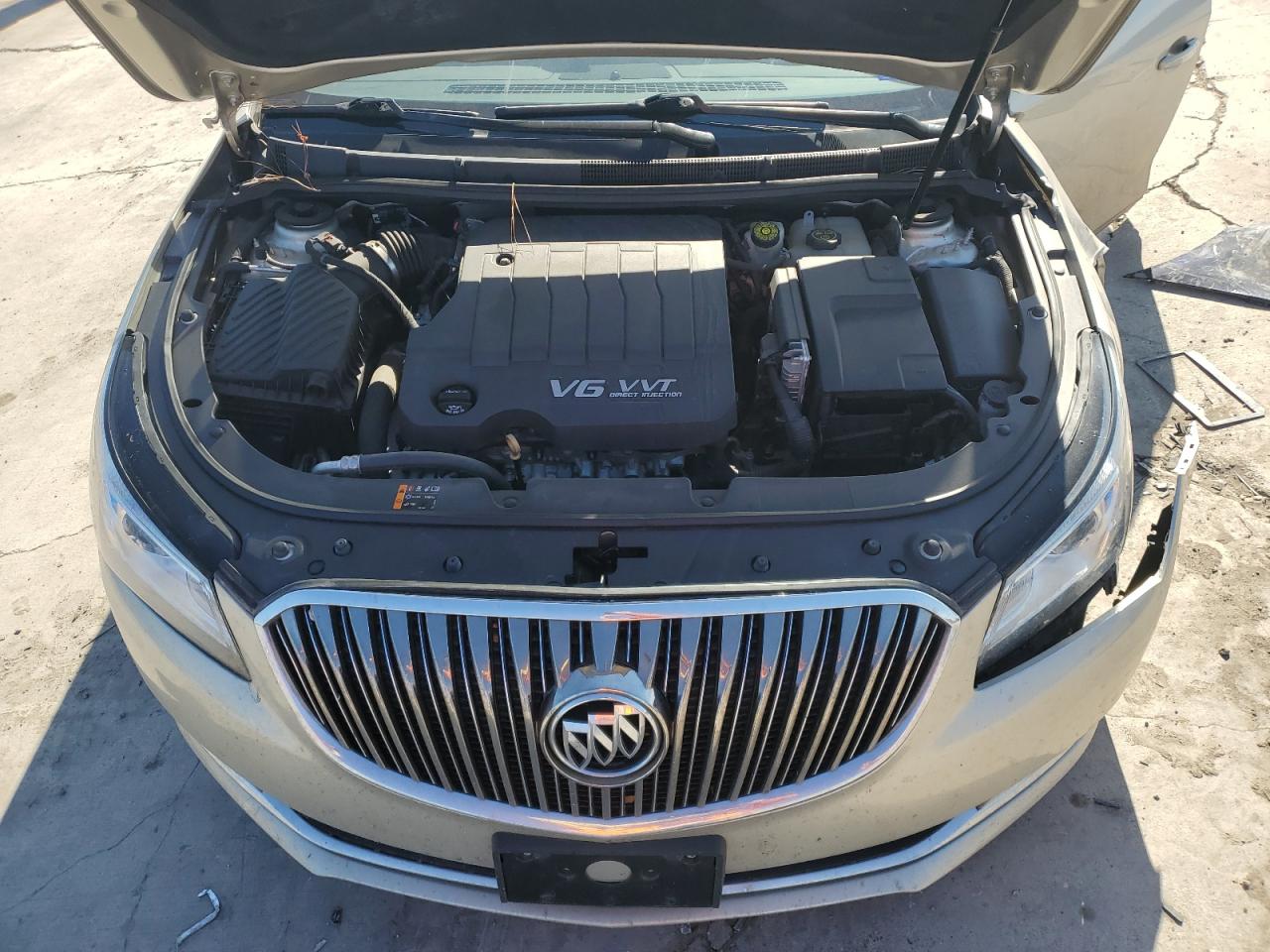2014 Buick LaCrosse VIN 1G4GB5G32EF205440 Copart auction photo, side damage thumbnail 11