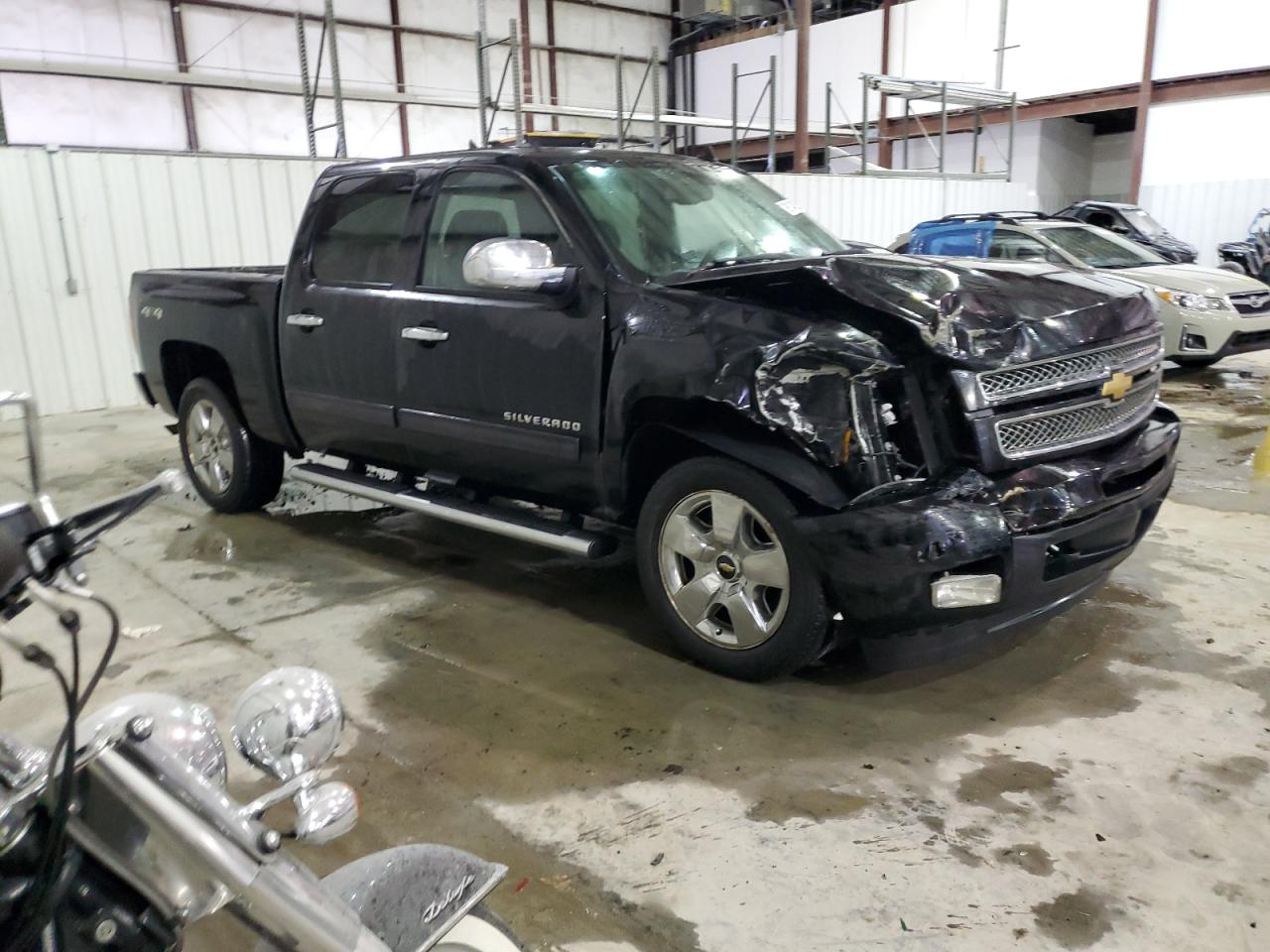 2012 Chevrolet Silverado VIN 3GCPKTE74CG172046 Copart auction photo, front end damage thumbnail 4