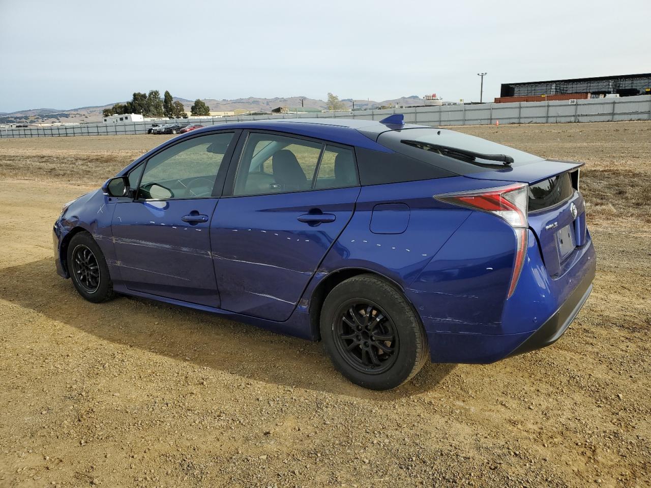 2017 Toyota Prius VIN JTDKBRFU3H3560204 Copart auction photo, side / front end damage thumbnail 2