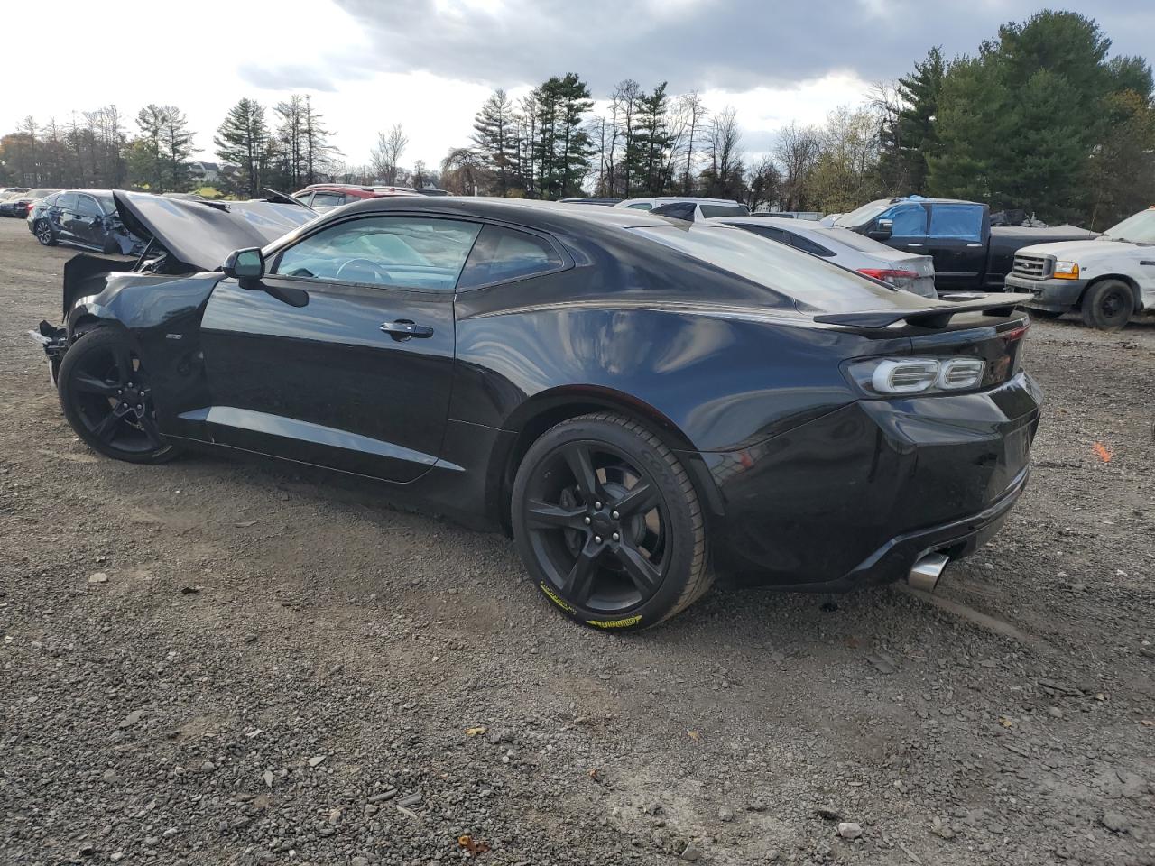 2017 Chevrolet Camaro VIN 1G1FF1R76H0154053 Copart auction photo, front end / minor dent/scratches damage thumbnail 2