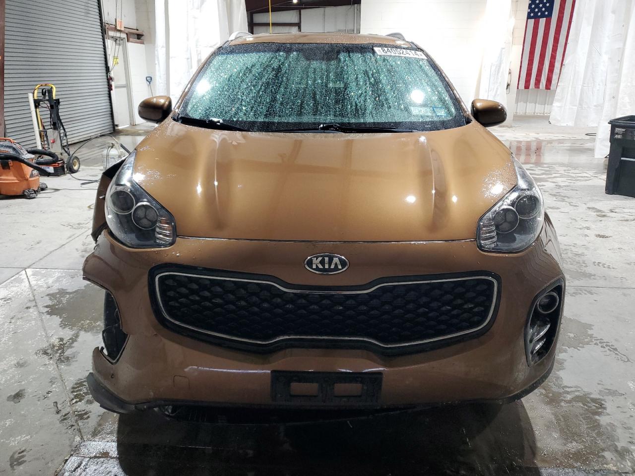 2019 KIA Sportage VIN KNDPMCAC5K7495772 Copart auction photo, vandalism damage thumbnail 5