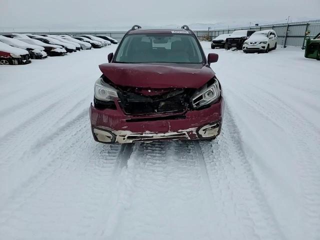 2018 Subaru Forester VIN JF2SJARC4JH447590 Copart auction photo, front end / side damage thumbnail 12