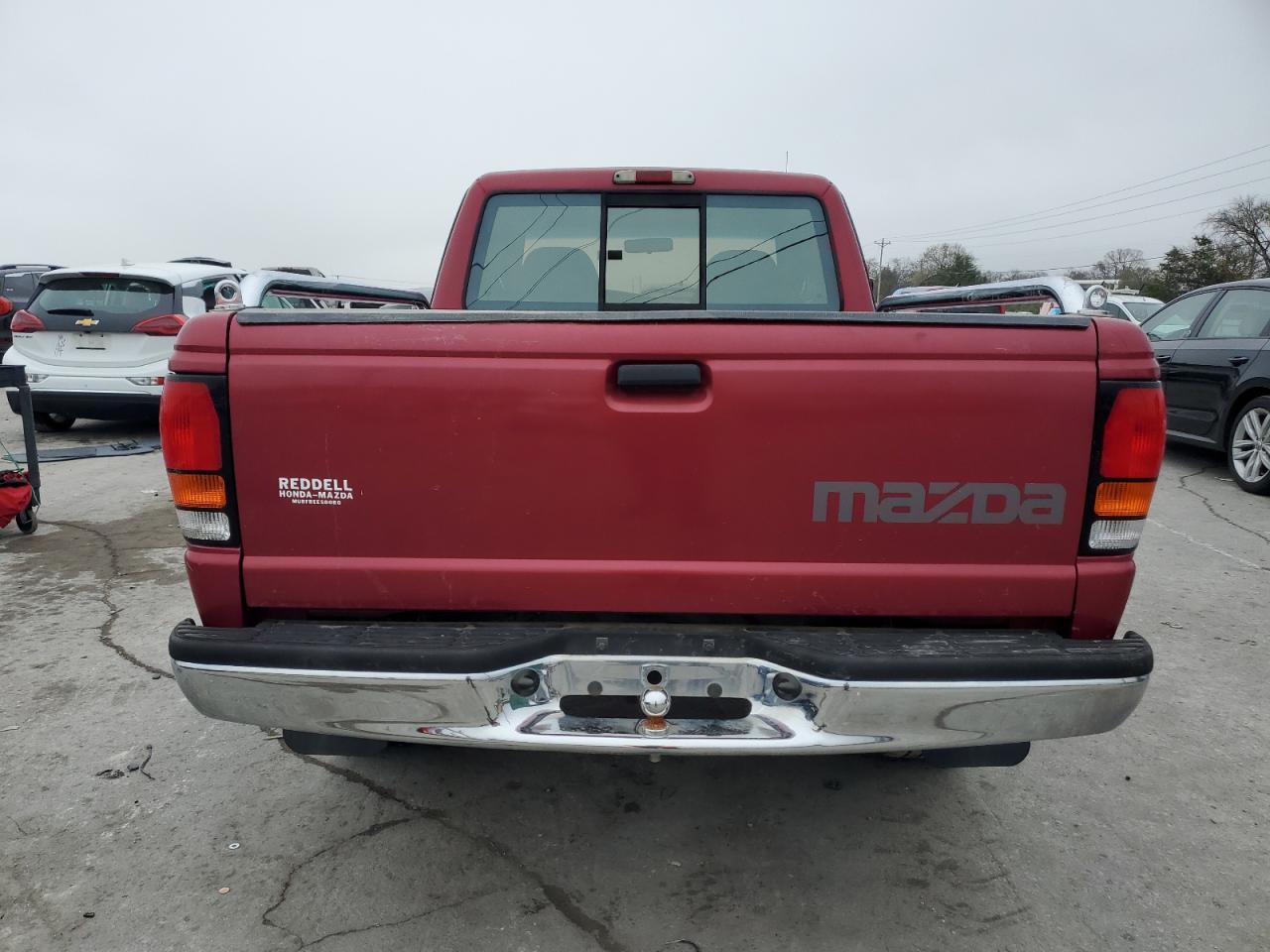 1996 Mazda B-series VIN 4F4CR16U7TTM23591 Copart auction photo, front end damage thumbnail 6