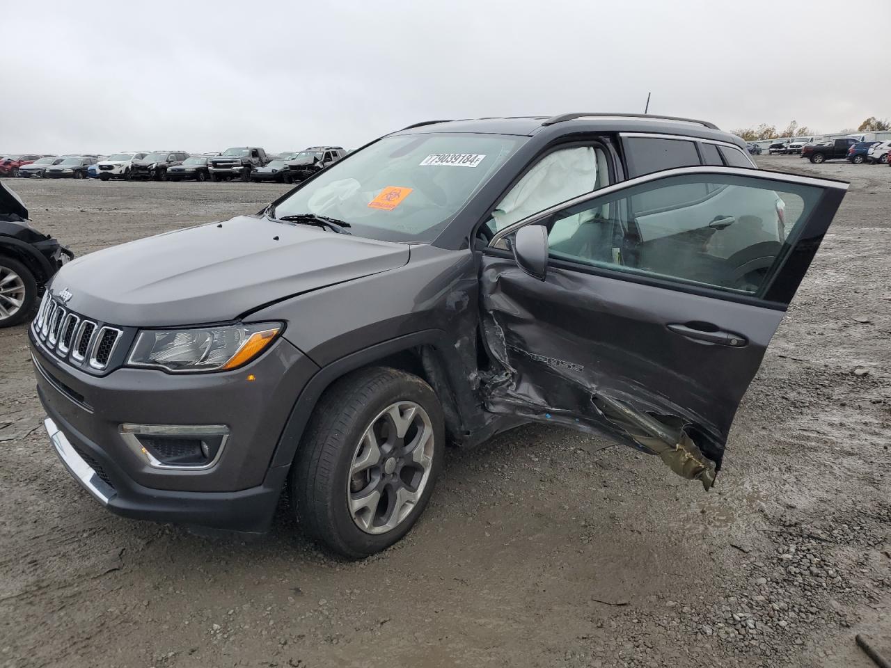 2017 Jeep Compass VIN 3C4NJDCB7HT629261
