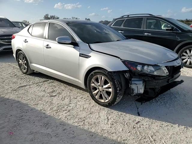 2013 KIA Optima VIN 5XXGN4A72DG159318 Copart auction photo, front end / side damage thumbnail 11