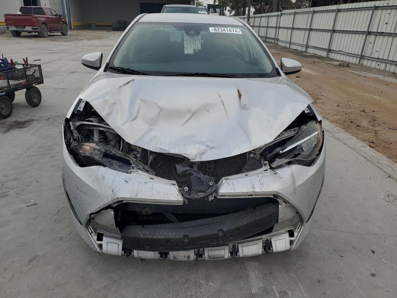 2018 Toyota Corolla VIN 5YFBURHEXJP754354 Copart auction photo, front end / minor dent/scratches damage thumbnail 5