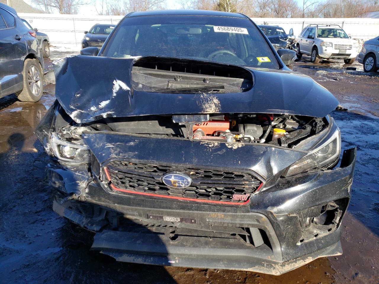 2019 Subaru WRX VIN JF1VA2R64K9812380 Copart auction photo, front end / minor dent/scratches damage thumbnail 5