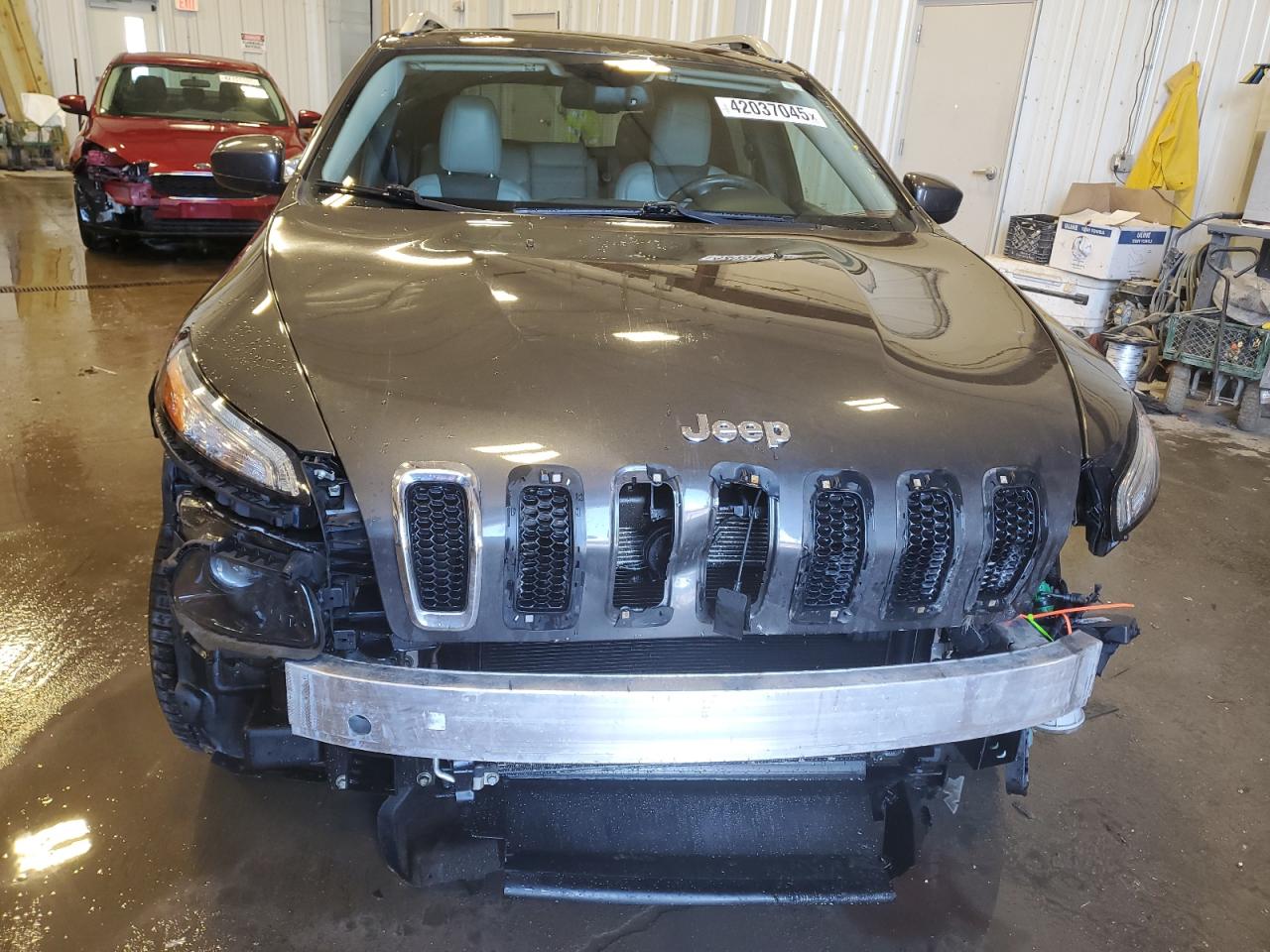 2015 Jeep Grand Cherokee VIN 1C4PJMCS9FW627320 Copart auction photo, front end damage thumbnail 5