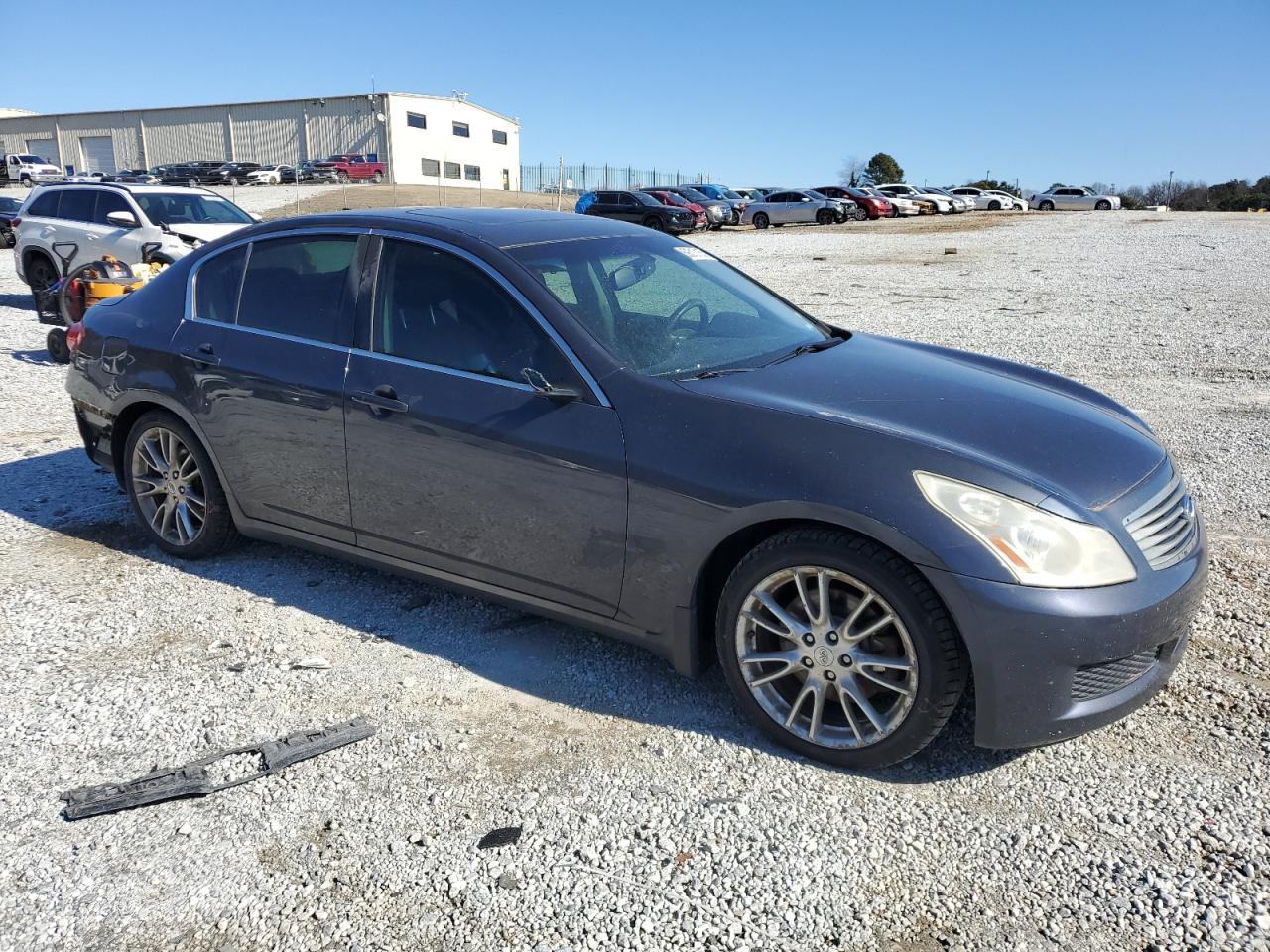 2007 Infiniti G VIN JNKBV61E37M718148 Copart auction photo, rear end / minor dent/scratches damage thumbnail 4