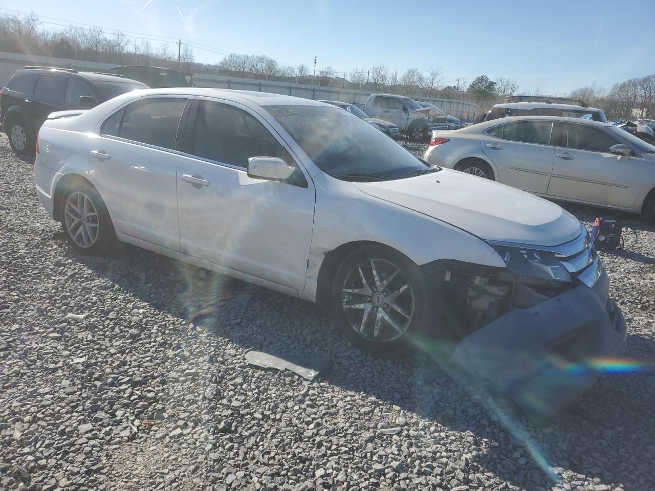 2010 Ford Fusion VIN 3FAHP0JA4AR392509 Copart auction photo, front end damage thumbnail 4