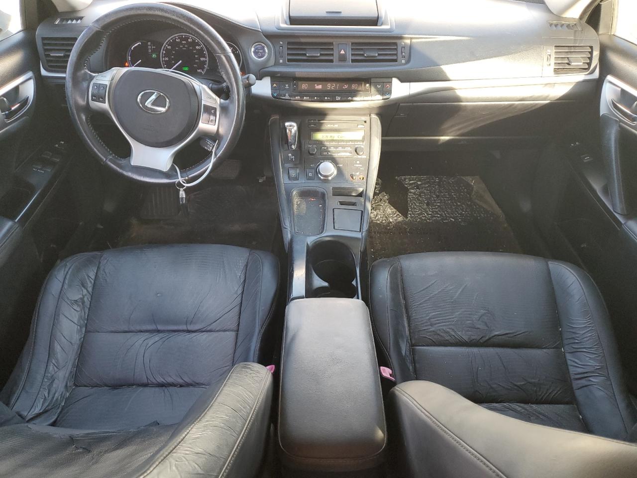 2012 Lexus CT VIN JTHKD5BH0C2064303 Copart auction photo, all over / side damage thumbnail 8