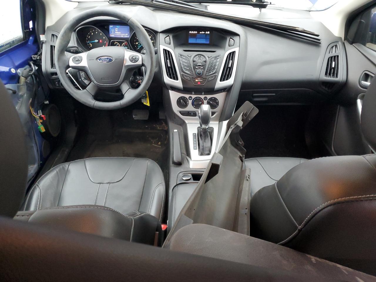 2014 Ford Focus VIN 1FADP3F22EL215527 Copart auction photo, water/flood / side damage thumbnail 8