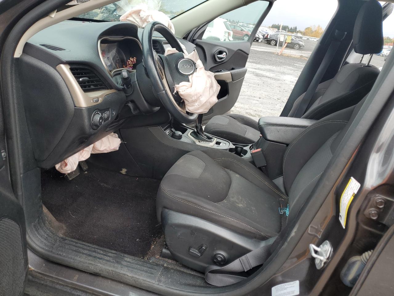 2017 Jeep Grand Cherokee VIN 1C4PJMCS0HW668809 Copart auction photo, front end damage thumbnail 7