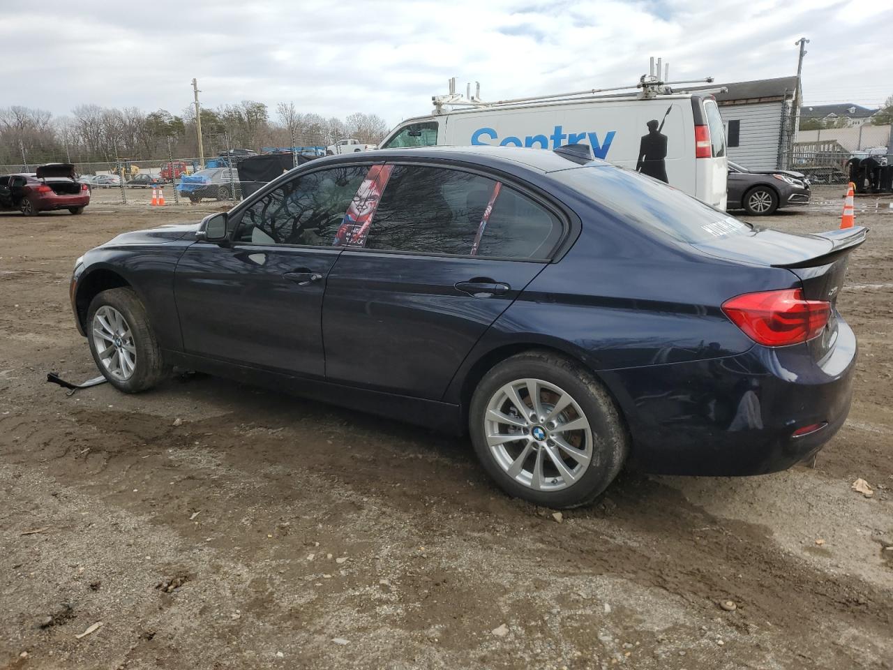 2016 BMW 3er VIN WBA8A3C54GK551746 Copart auction photo, front end / undercarriage damage thumbnail 2
