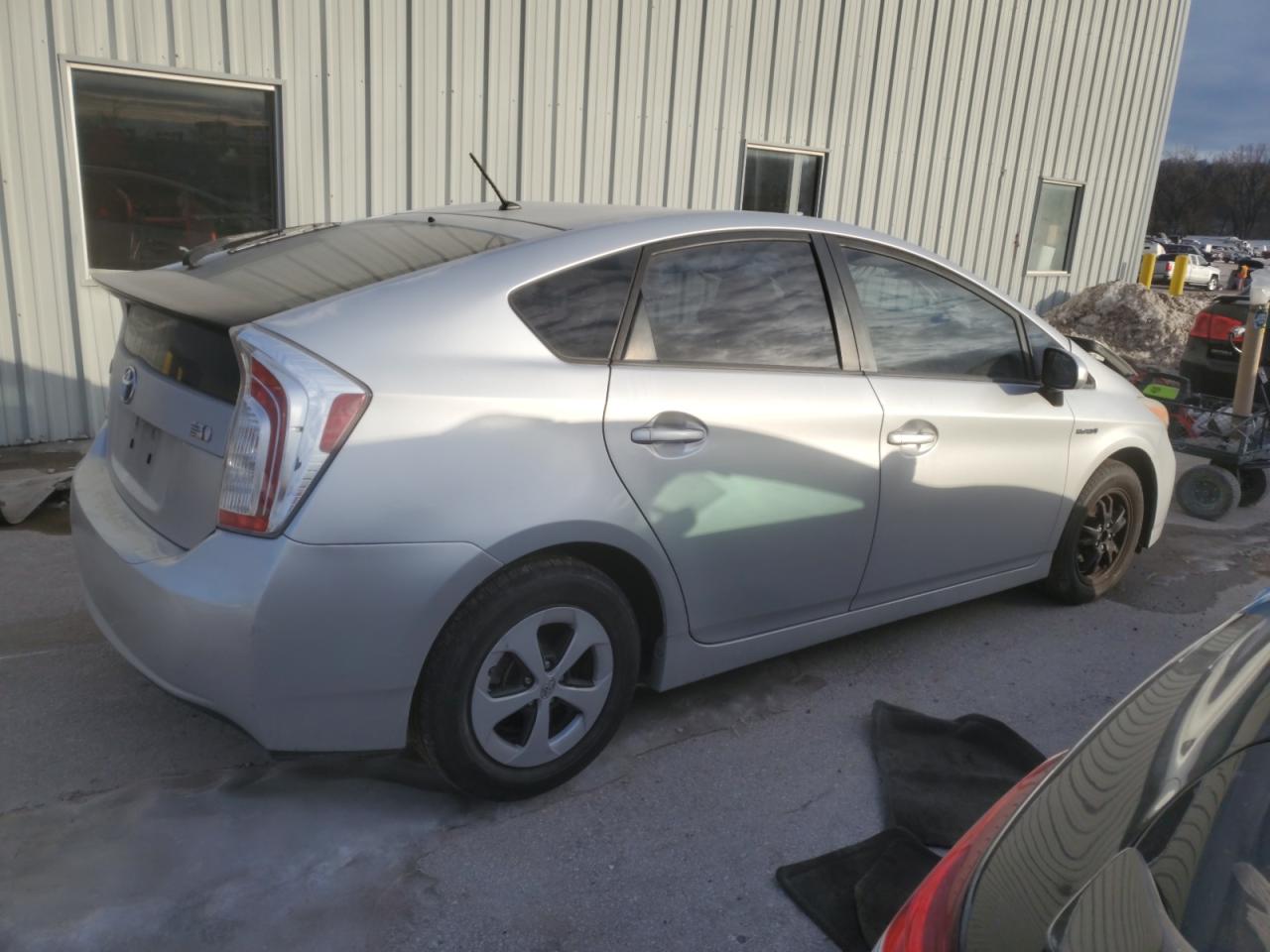 2014 Toyota Prius VIN JTDKN3DU4E0365927 Copart auction photo, front end damage thumbnail 3