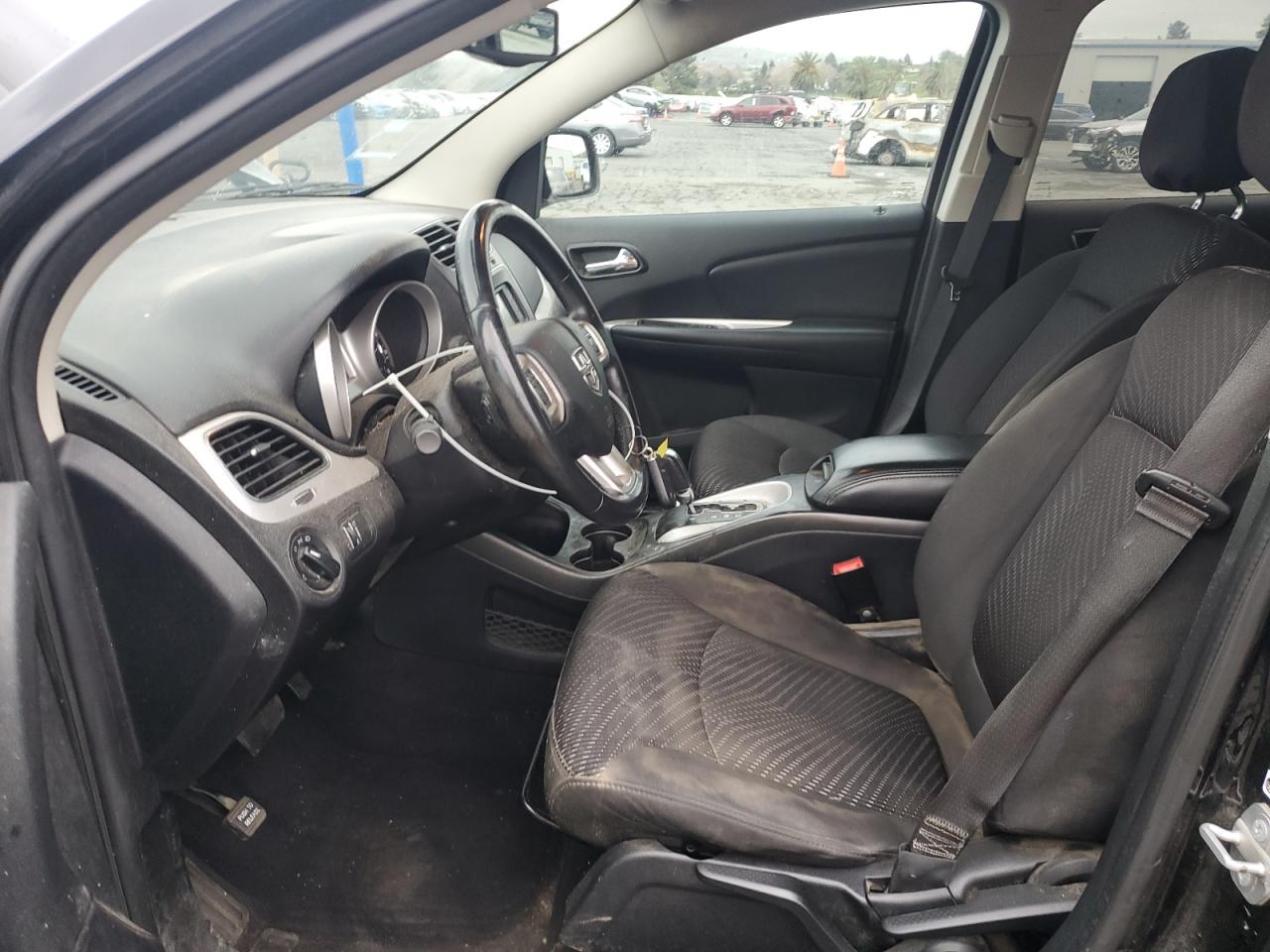 2015 Dodge Journey VIN 3C4PDCAB6FT547743 Copart auction photo, side damage thumbnail 7