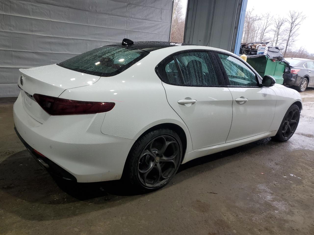 2018 Alfa Romeo Giulia VIN ZARFAEEN6J7578112 Copart auction photo, front end damage thumbnail 3