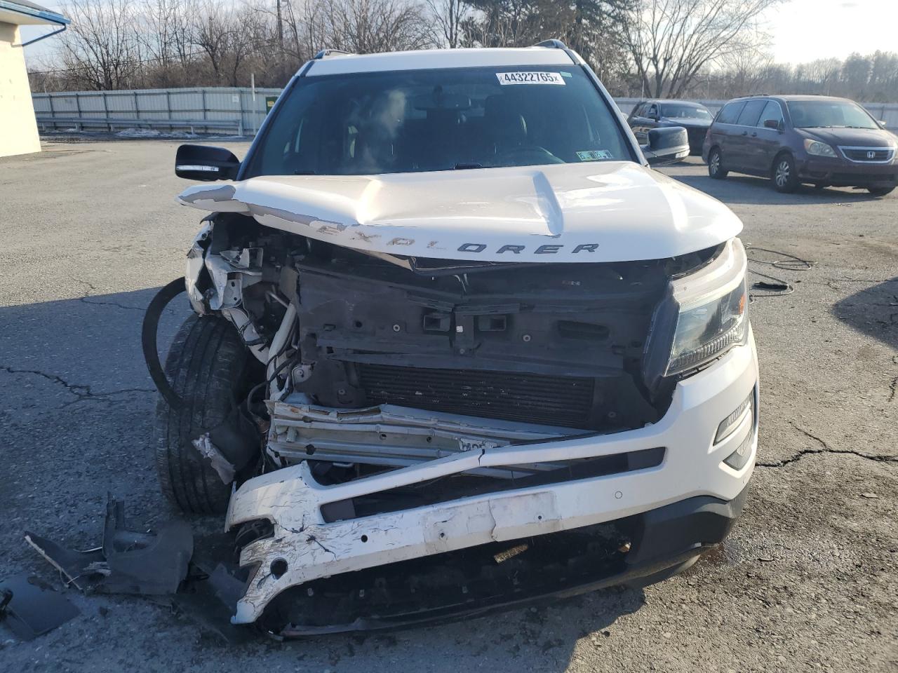 2017 Ford Explorer VIN 1FM5K8GTXHGD19158 Copart auction photo, front end damage thumbnail 5