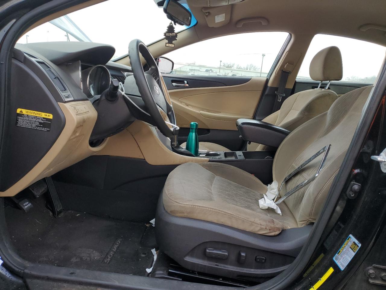 2014 Hyundai Sonata VIN 5NPEB4AC6EH905367 Copart auction photo, mechanical / side damage thumbnail 7
