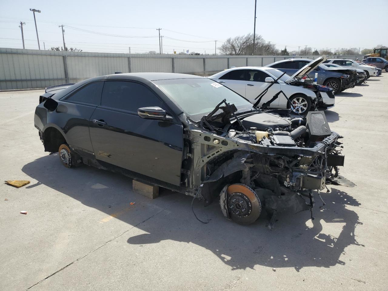 2016 Cadillac ATS VIN 1G6AN1RY9G0102639 Copart auction photo, stripped / hail damage thumbnail 4