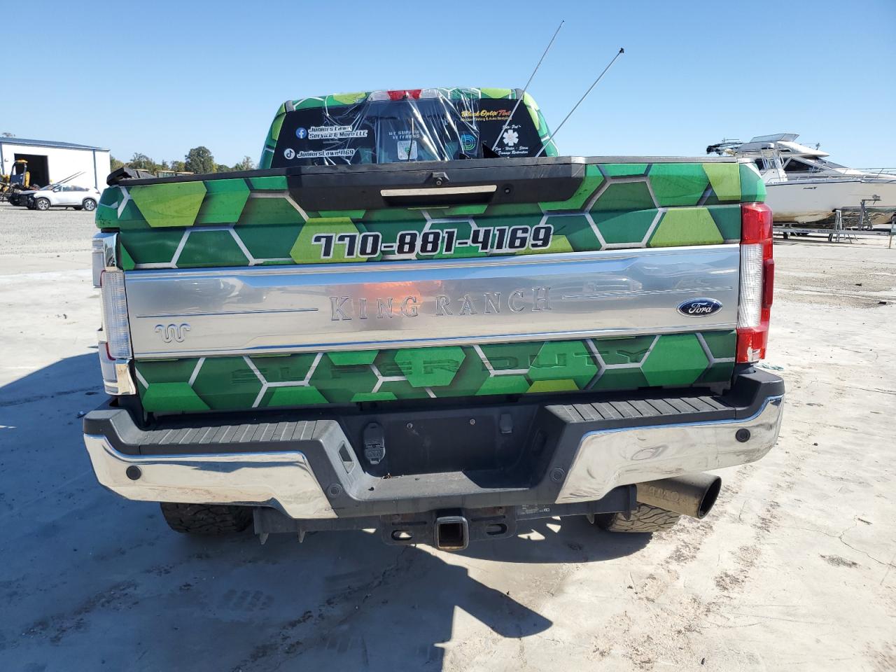 2017 Ford F250 VIN 1FT7W2BT0HEC06028 Copart auction photo, front end damage thumbnail 6