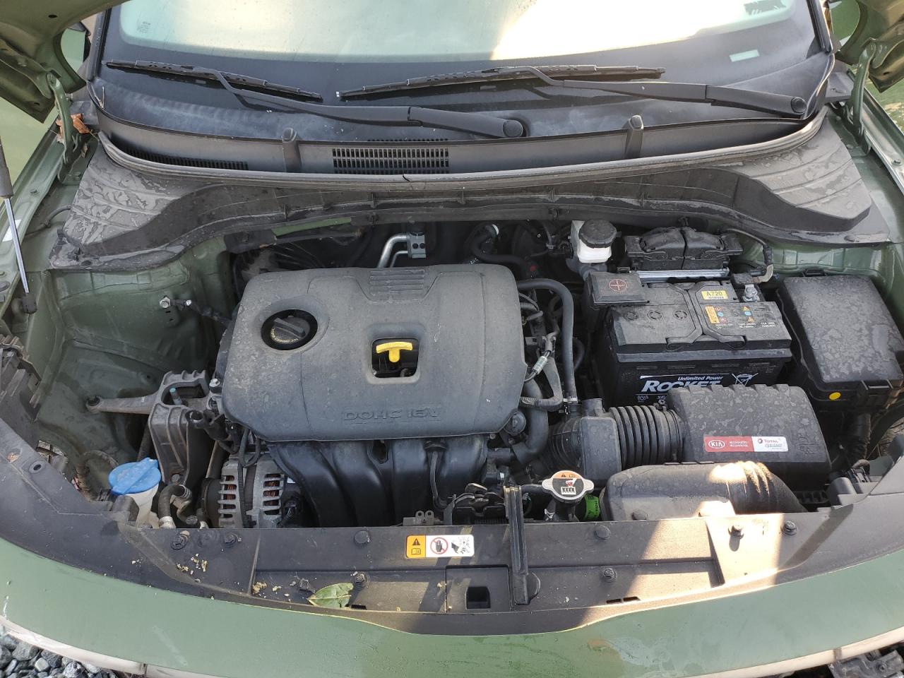 2020 KIA Soul VIN KNDJ33AU8L7100180 Copart auction photo, front end / side damage thumbnail 13