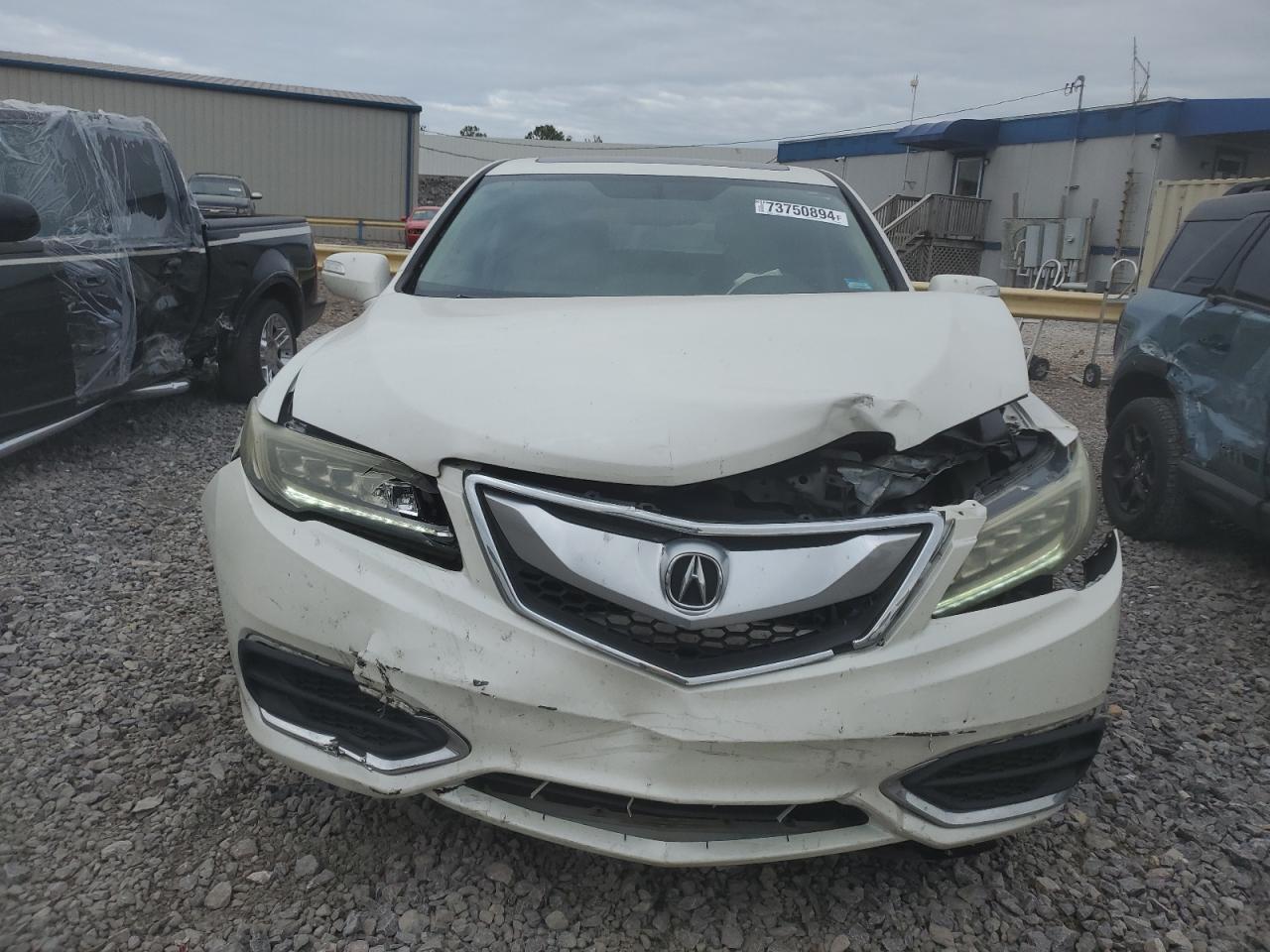 2016 Acura RDX VIN 5J8TB3H5XGL009730 Copart auction photo, front end damage thumbnail 5