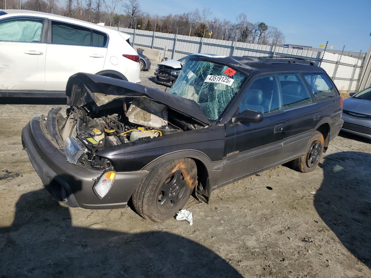 1998 Subaru Legacy VIN 4S3BG685XW7606493