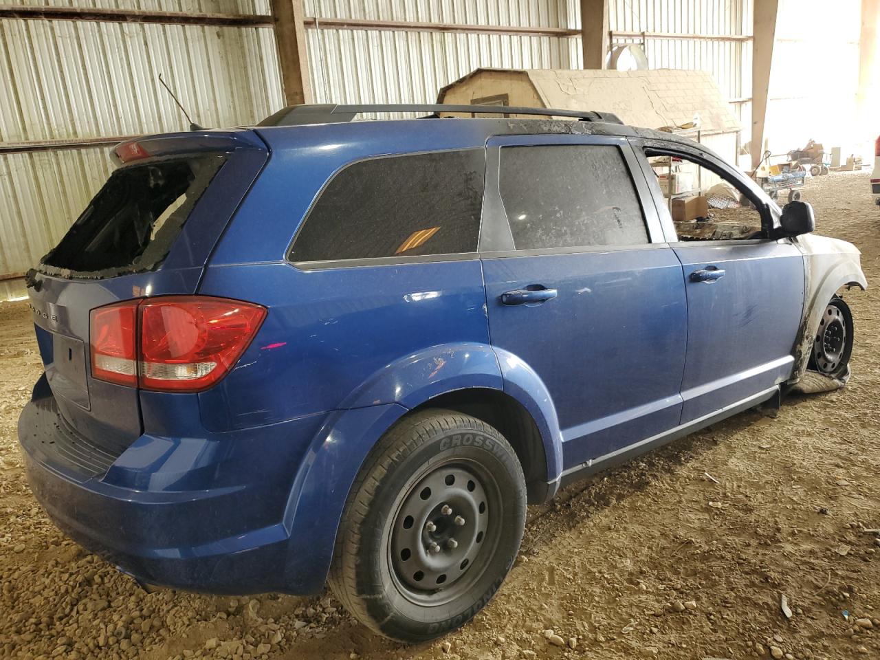 2015 Dodge Journey VIN 3C4PDCAB7FT617069 Copart auction photo, burn / burn - engine damage thumbnail 3