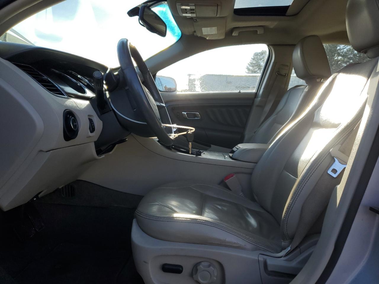 2010 Ford Taurus VIN 1FAHP2EW9AG169231 Copart auction photo, front end / top/roof damage thumbnail 7