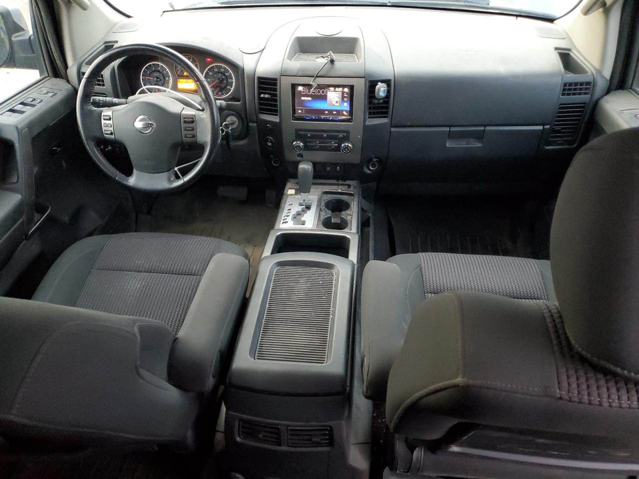 2012 Nissan Titan VIN 1N6AA0EDXCN319116 Copart auction photo, side / front end damage thumbnail 8