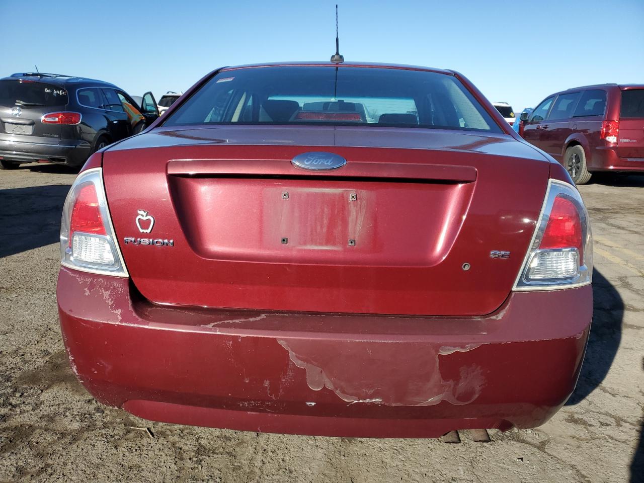 2007 Ford Fusion VIN 3FAHP07Z17R269580 Copart auction photo, side / front end damage thumbnail 6