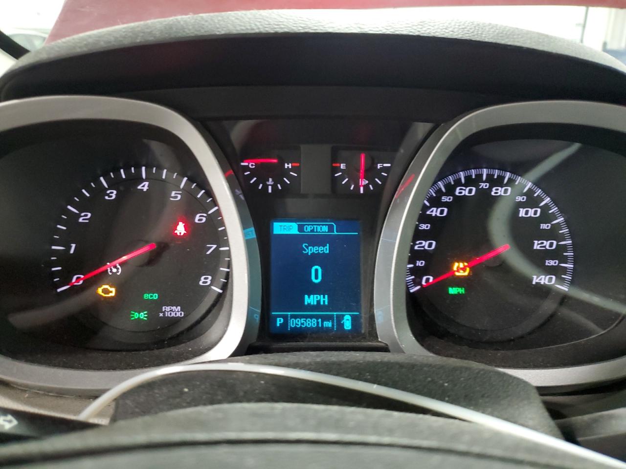 2016 Chevrolet Equinox VIN 2GNALCEK1G1124548 Copart auction photo, all over damage thumbnail 9