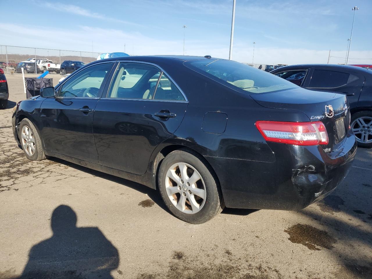 2010 Toyota Camry VIN 4T4BF3EK8AR030846 Copart auction photo, front end / rear end damage thumbnail 2