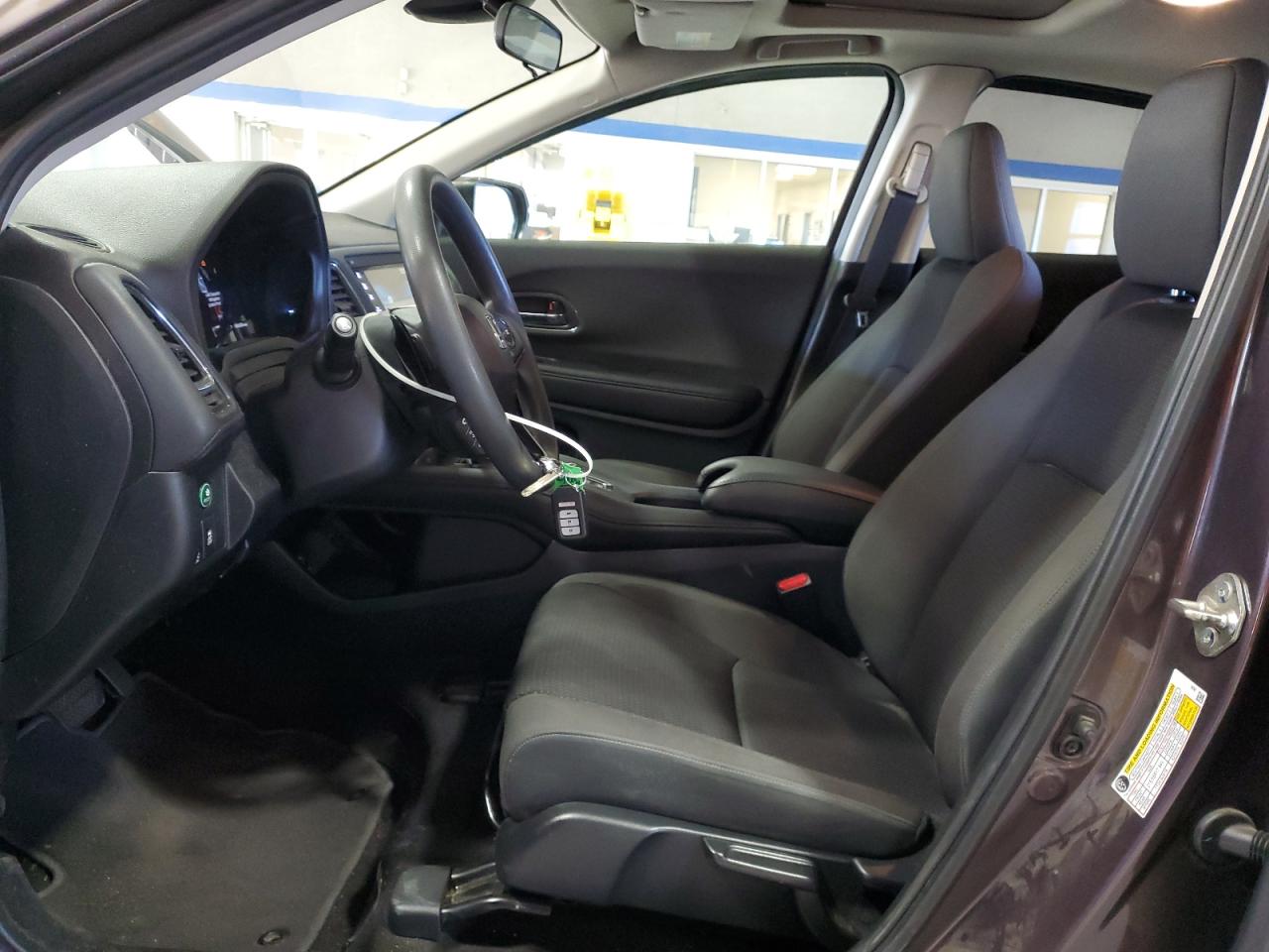 2019 Honda HR-V VIN 3CZRU6H57KM711316 Copart auction photo, rear end / side damage thumbnail 7