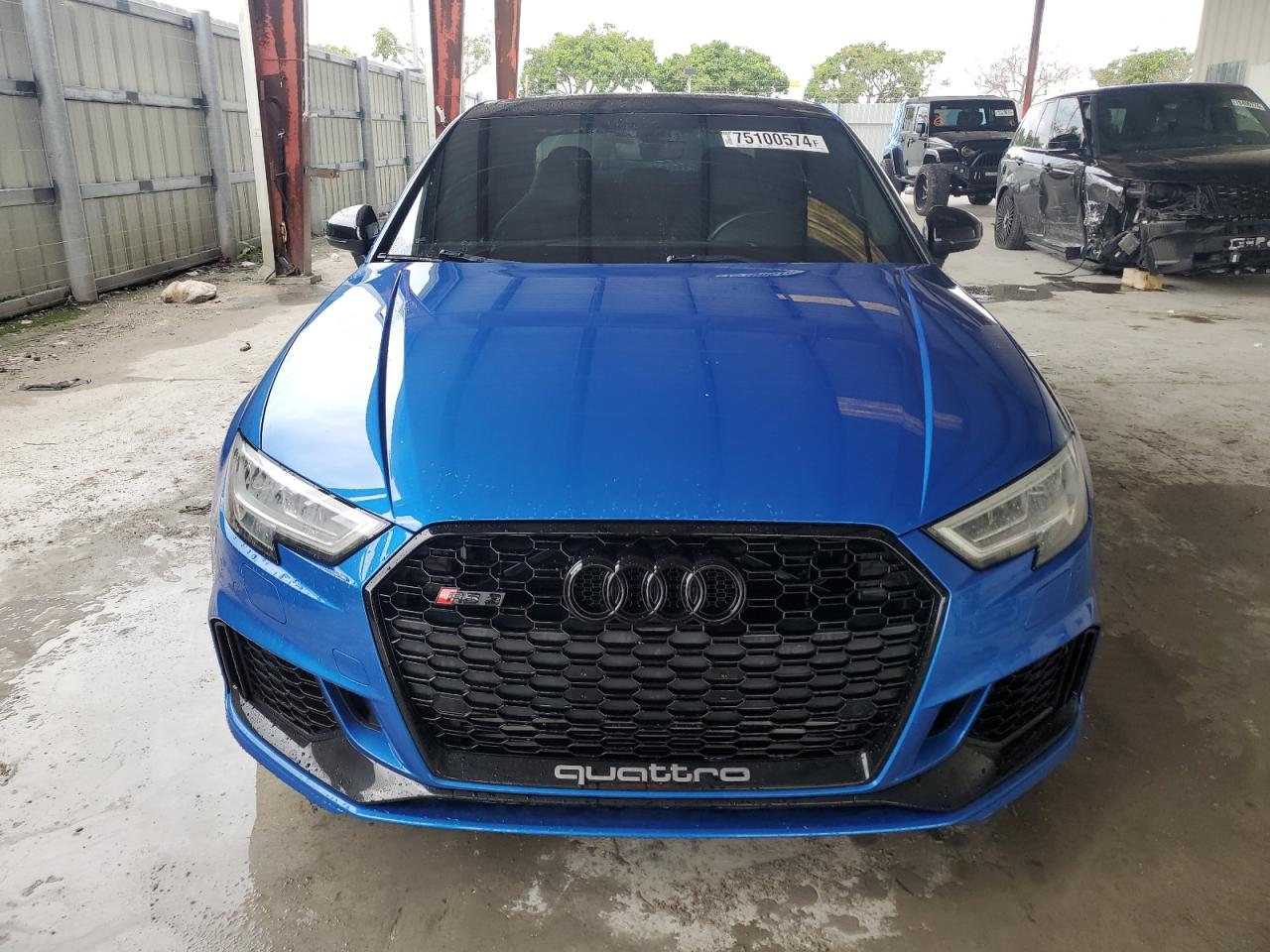 2019 Audi RS3 VIN WUABWGFF6KA905869 Copart auction photo, water/flood damage thumbnail 5