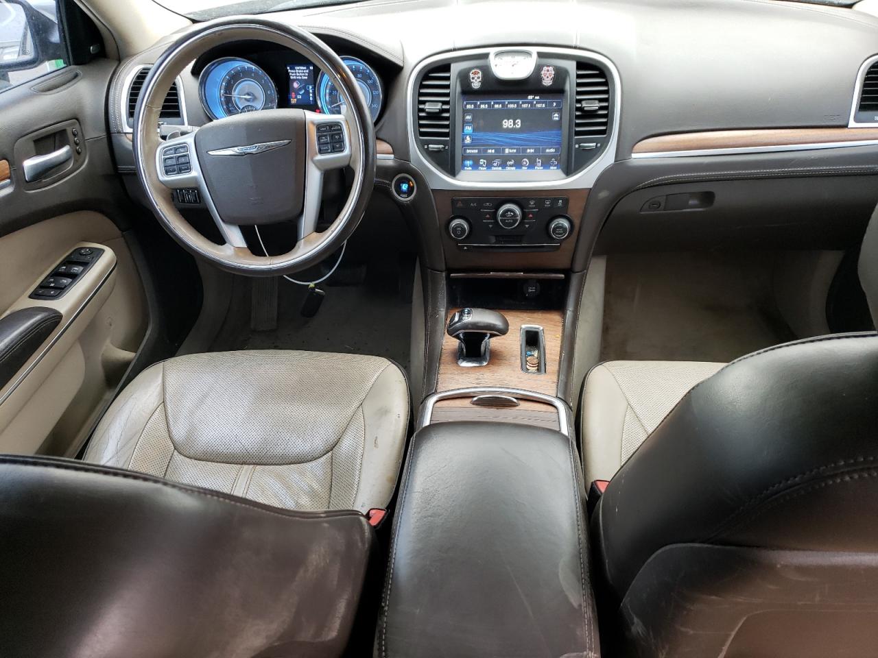 2012 Chrysler 300 VIN 2C3CCACG2CH234647 Copart auction photo, rear end / hail damage thumbnail 8