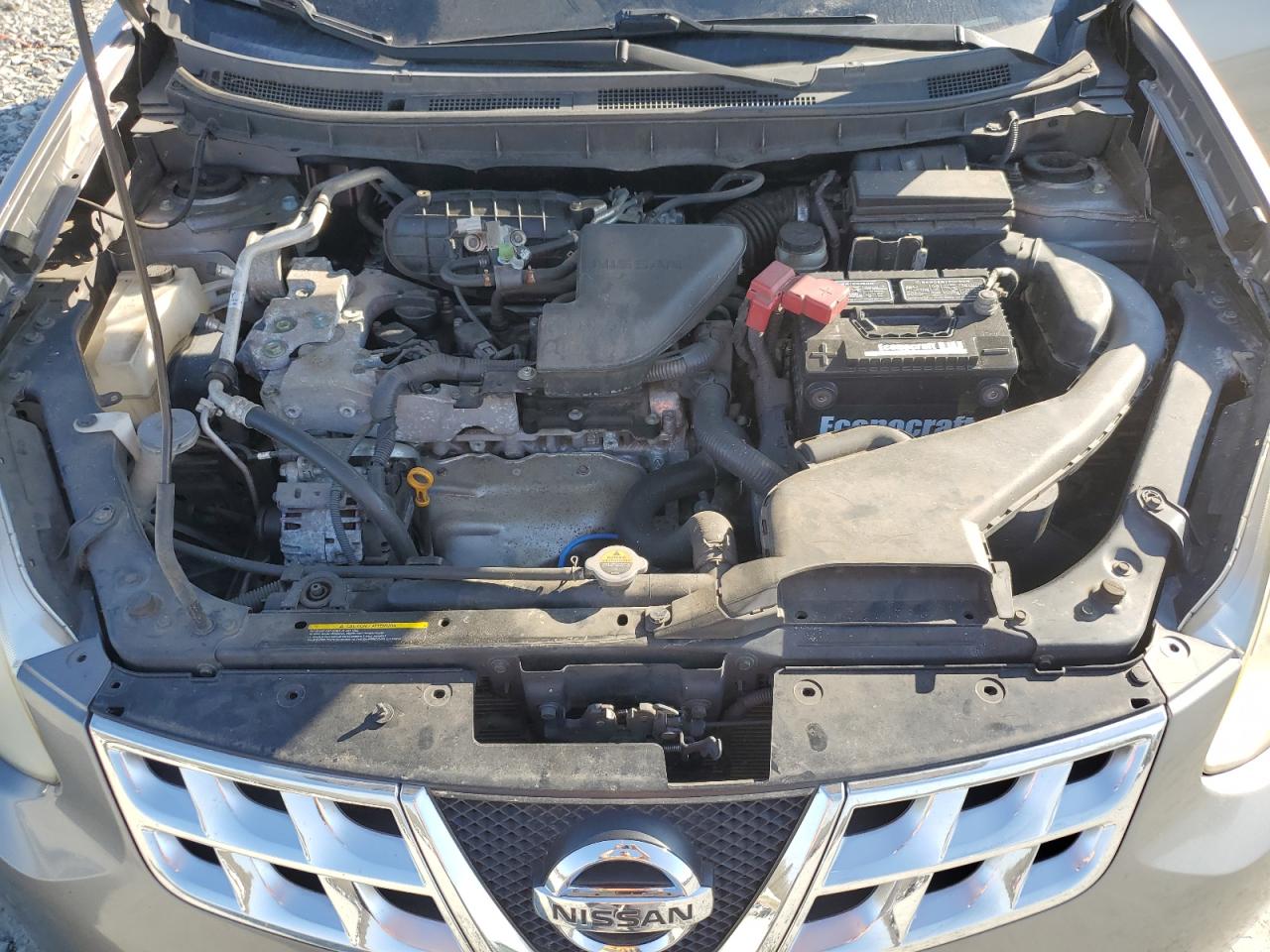 2012 Nissan Rogue VIN JN8AS5MT5CW610899 Copart auction photo, side damage thumbnail 12