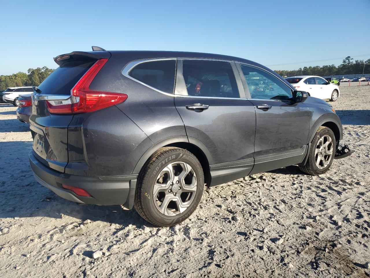 2019 Honda CR-V VIN 2HKRW1H54KH512023 Copart auction photo, all over damage thumbnail 3