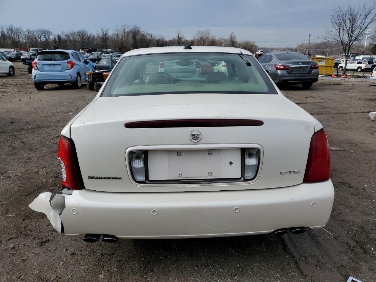 2003 Cadillac De Ville VIN 1G6KF57993U201484 Copart auction photo, rear end damage thumbnail 6