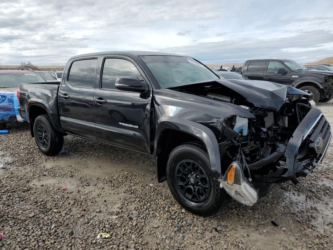 2021 Toyota Tacoma VIN 3TMCZ5AN4MM400298 Copart auction photo, front end damage thumbnail 4