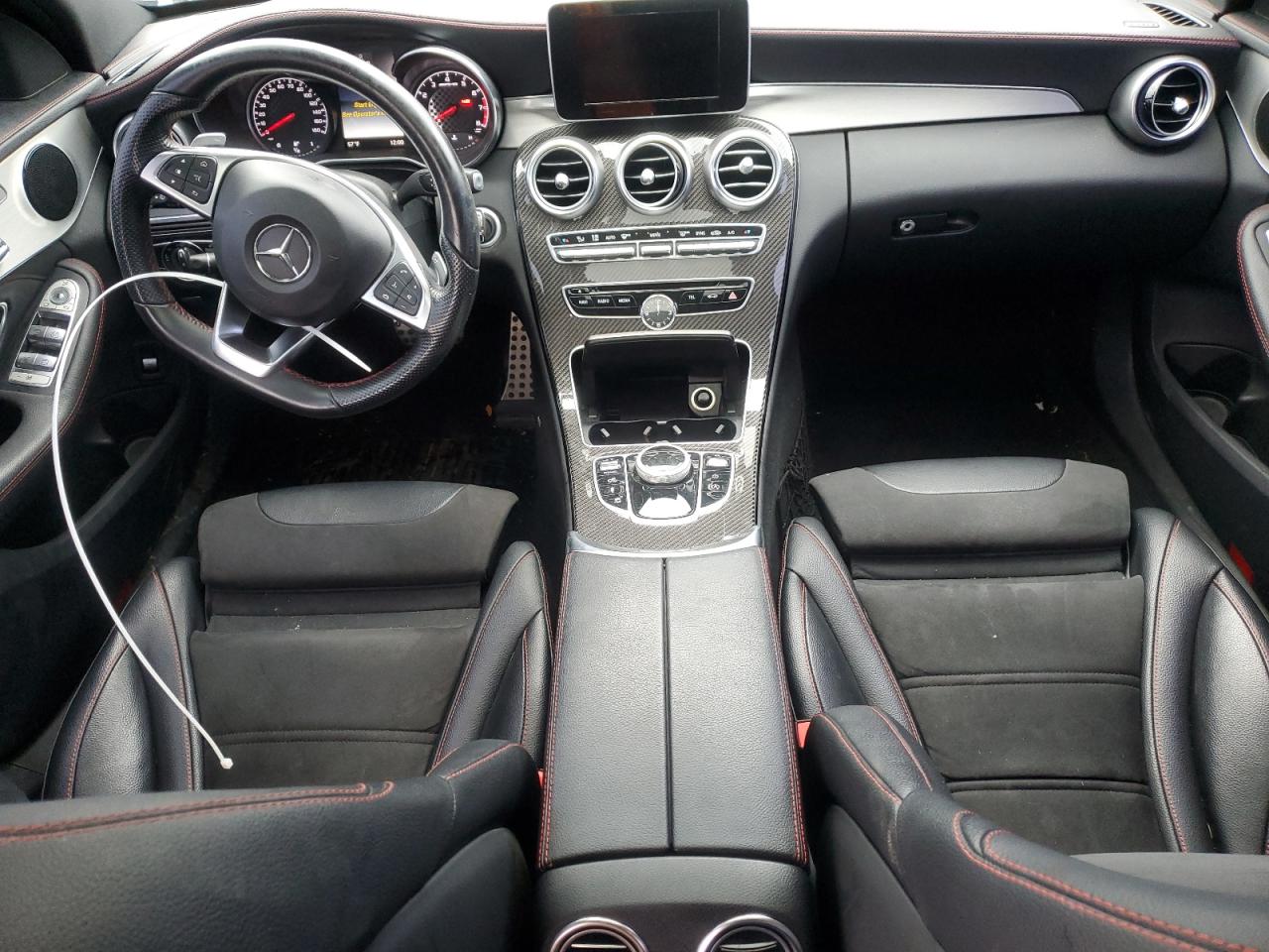 2018 Mercedes-Benz C-klasse VIN 55SWF6EB9JU260694 Copart auction photo, rear end damage thumbnail 8
