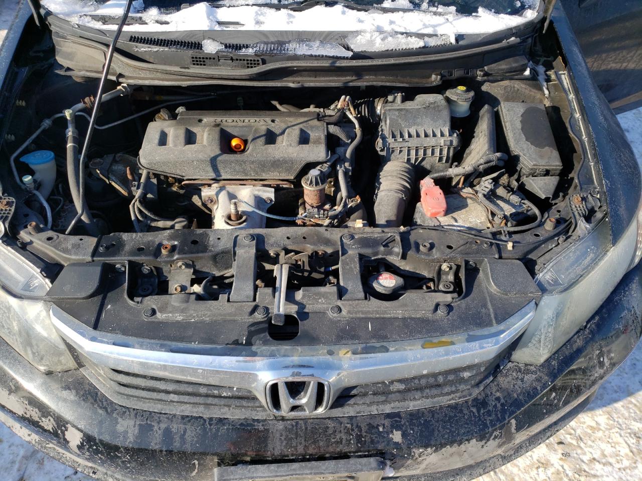2012 Honda Civic VIN 2HGFB2F57CH500175 Copart auction photo, rear end / minor dent/scratches damage thumbnail 11