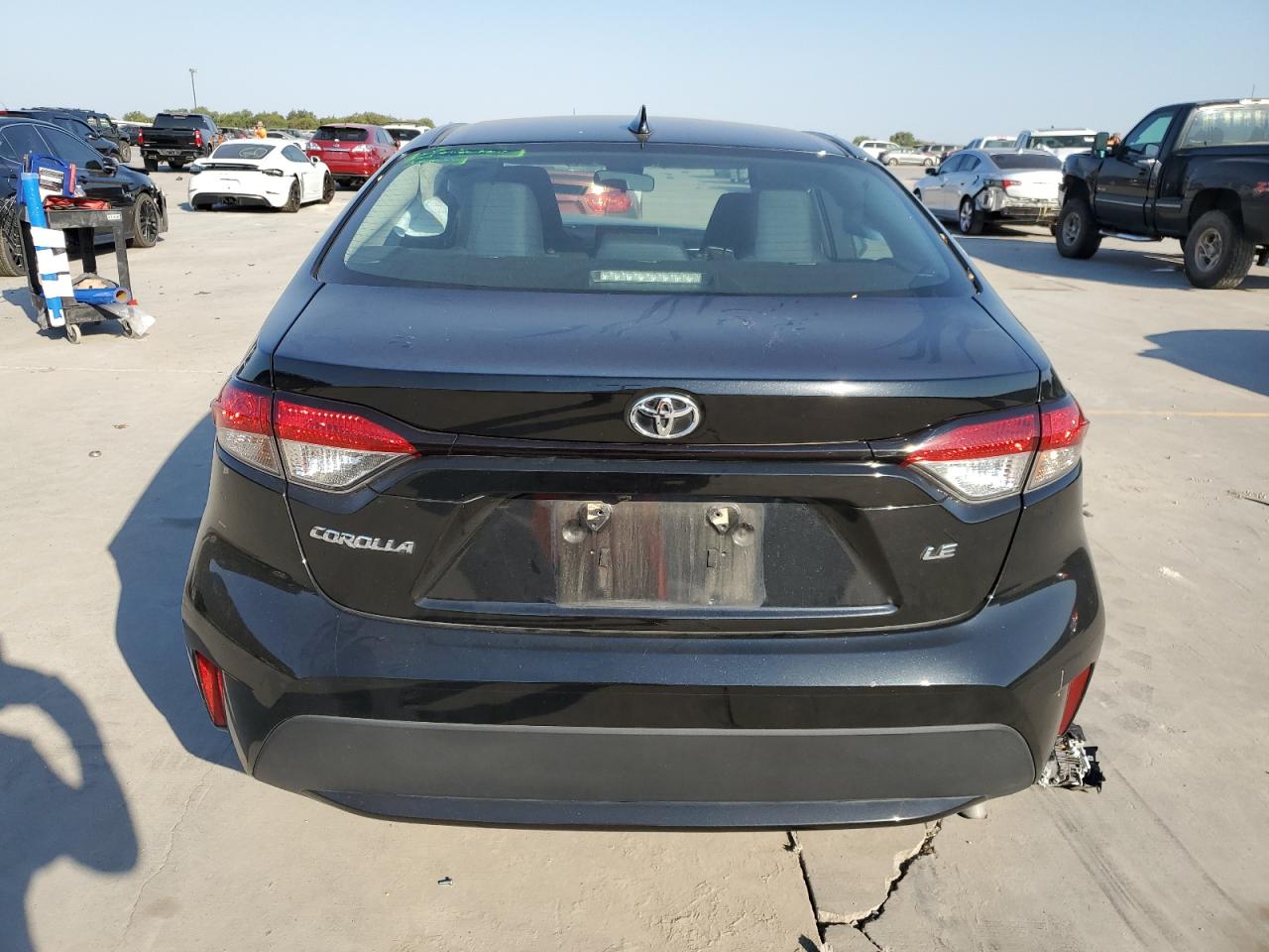 2021 Toyota Corolla VIN 5YFEPMAE5MP260439 Copart auction photo, front end damage thumbnail 6