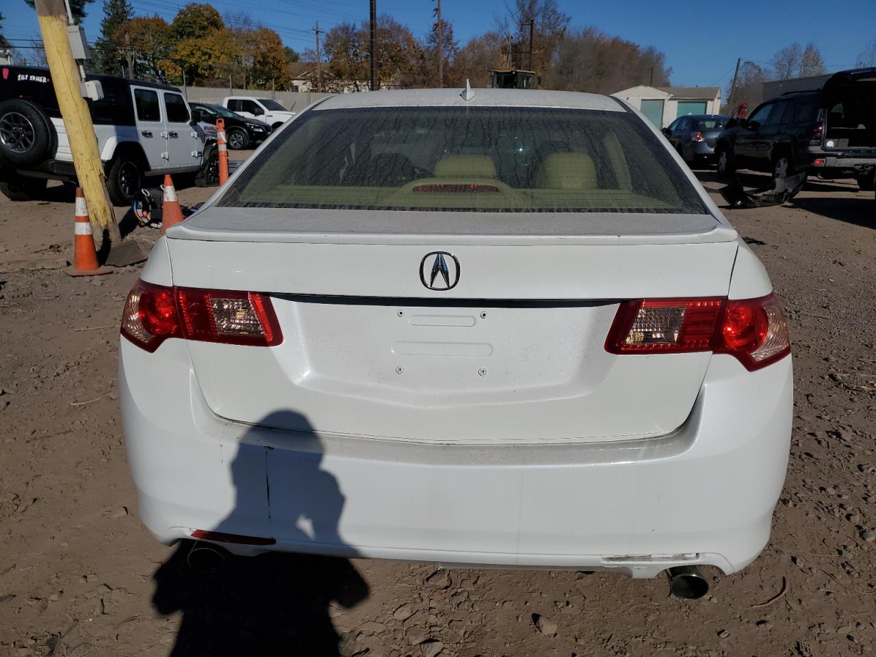 2012 Acura TSX VIN JH4CU2F44CC014797 Copart auction photo, side / front end damage thumbnail 6