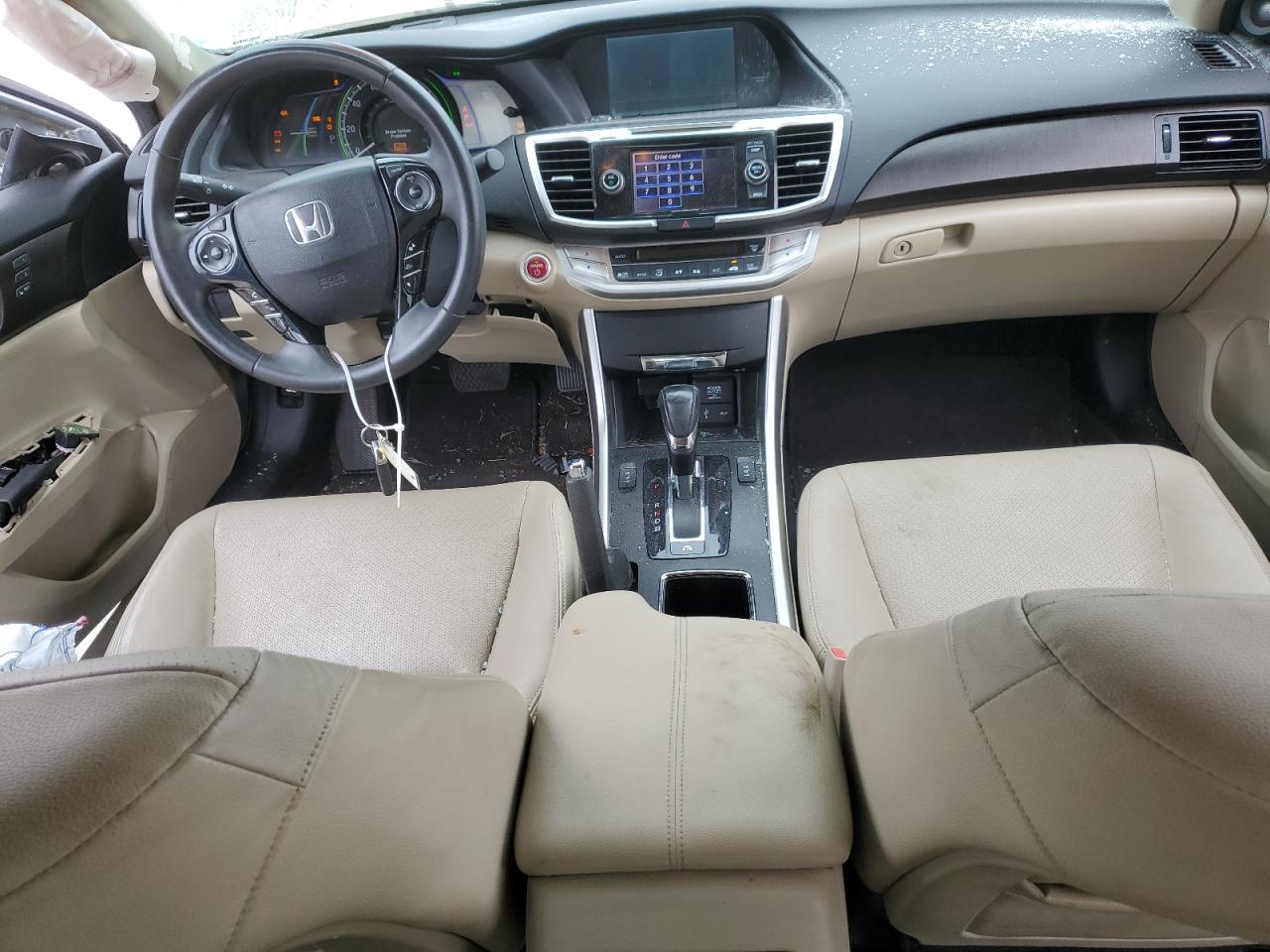 2014 Honda Accord VIN 1HGCR6F50EA006943 Copart auction photo, front end / side damage thumbnail 8