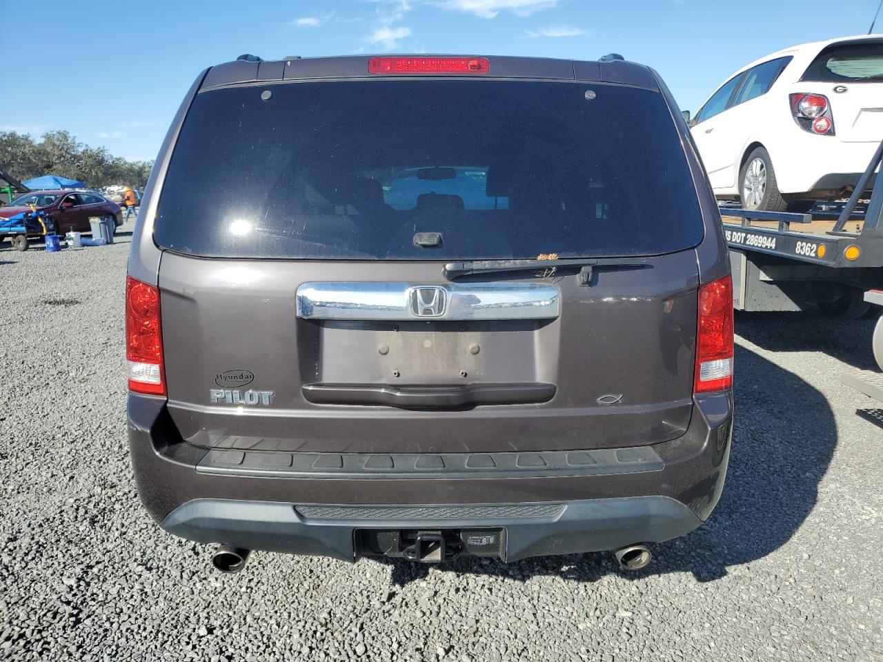 2013 Honda Pilot VIN 5FNYF3H54DB025753 Copart auction photo, water/flood damage thumbnail 6