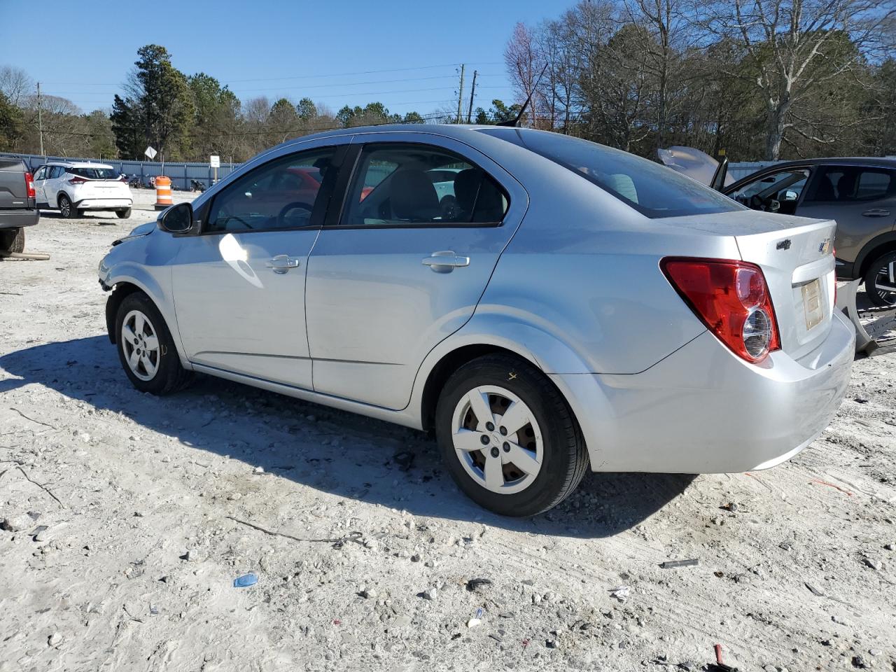 2013 Chevrolet Sonic VIN 1G1JA5SH8D4225470 Copart auction photo, front end damage thumbnail 2